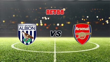 Soi kèo HappyLuke trận West Bromwich vs Arsenal, 03h00 – 03/01