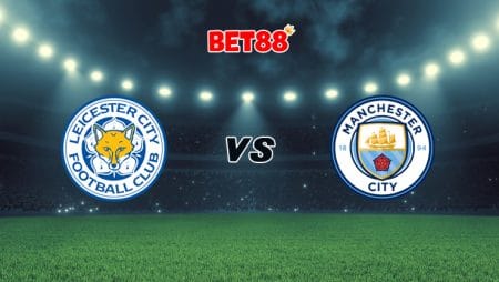 Soi kèo V9BET trận Leicester City vs Manchester City, 23h30 – 03/04