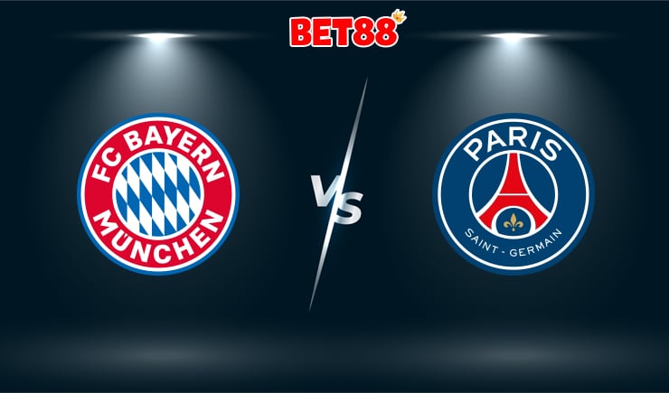 Soi kèo HappyLuke trận Bayern Munich vs PSG, 02h00 – 08/04