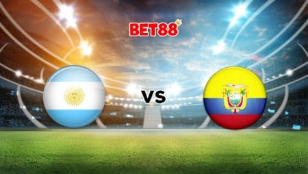 Soi kèo FUN88 trận Argentina vs Ecuador, 08h00 – 04/07