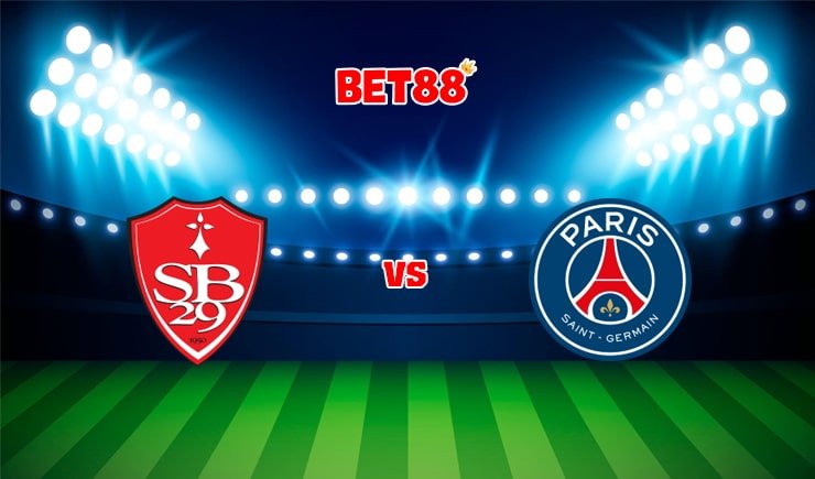 Soi kèo tỷ số bóng đá V9BET trận Brest vs PSG, 02h00 – 21/08