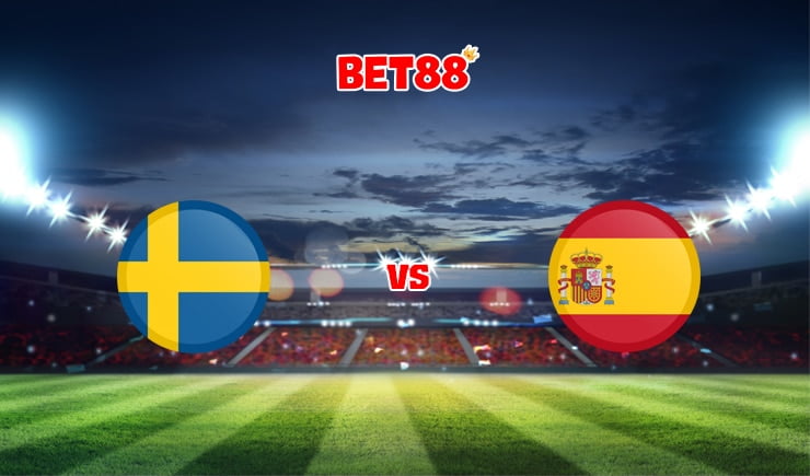 Soi kèo bóng đá FUN88 trận Thụy Điển vs Tây Ban Nha, 01h45 – 03/09