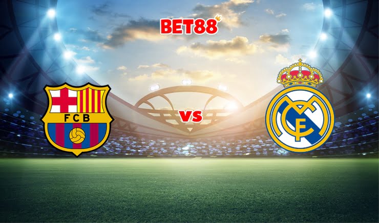 Soi kèo bóng đá VN88 trận Barcelona vs Real Madrid, 21h15 – 24/10
