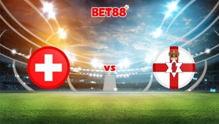 Soi kèo V9BET trận đấu Thụy Sĩ vs Bắc Ireland, 01h45 – 10/10