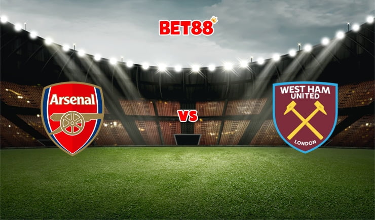 Soi kèo W88 trận Arsenal vs West Ham United, 03h00 – 16/12